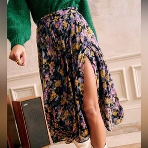 Sezane Alicia Floral Skirt
